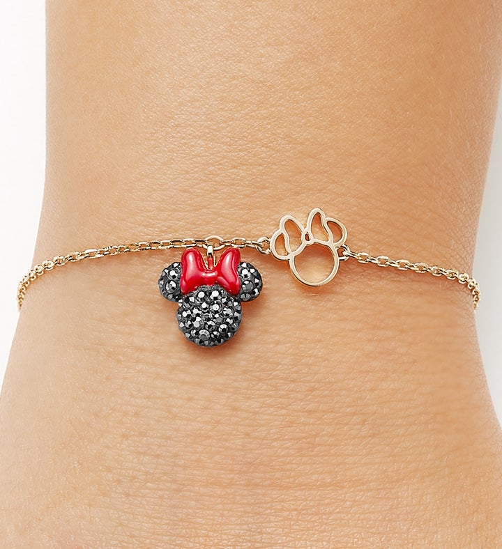 Swarovski mickey and minnie bracelet Clearance